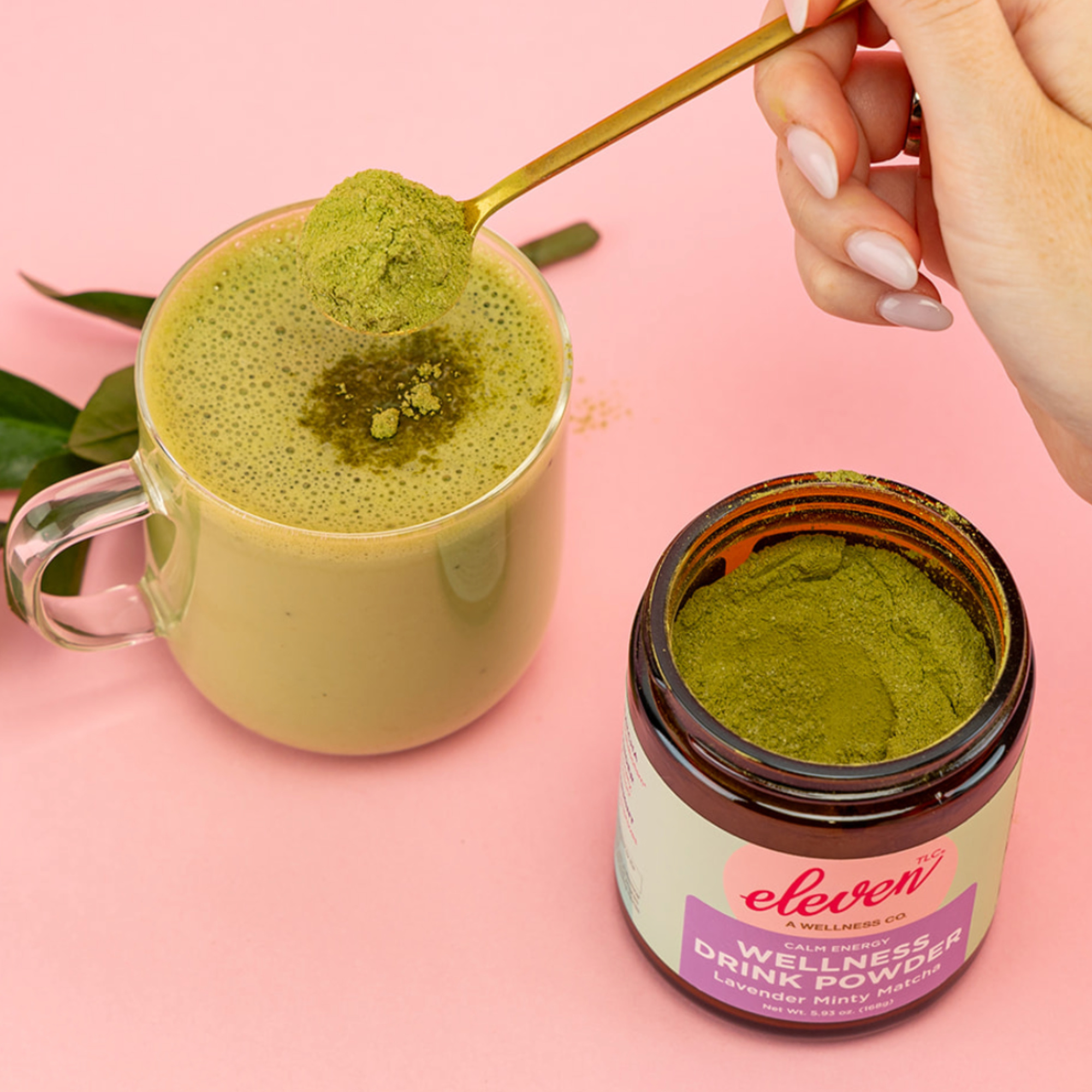 Lavender Mint Matcha | Organic Japanese Matcha Drink Mix for Energy & Calm