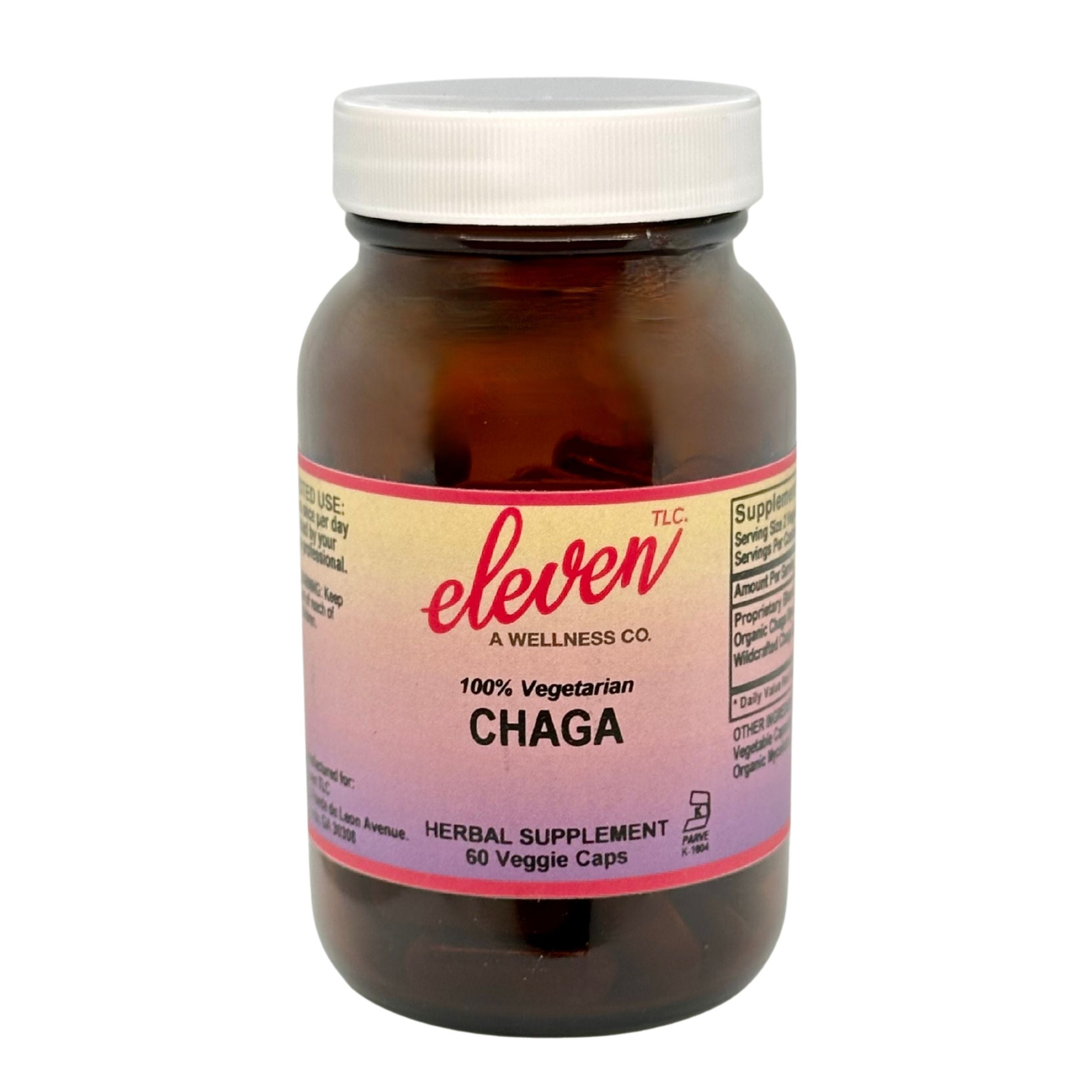 Organic Chaga Mushroom Capsules |60 Count