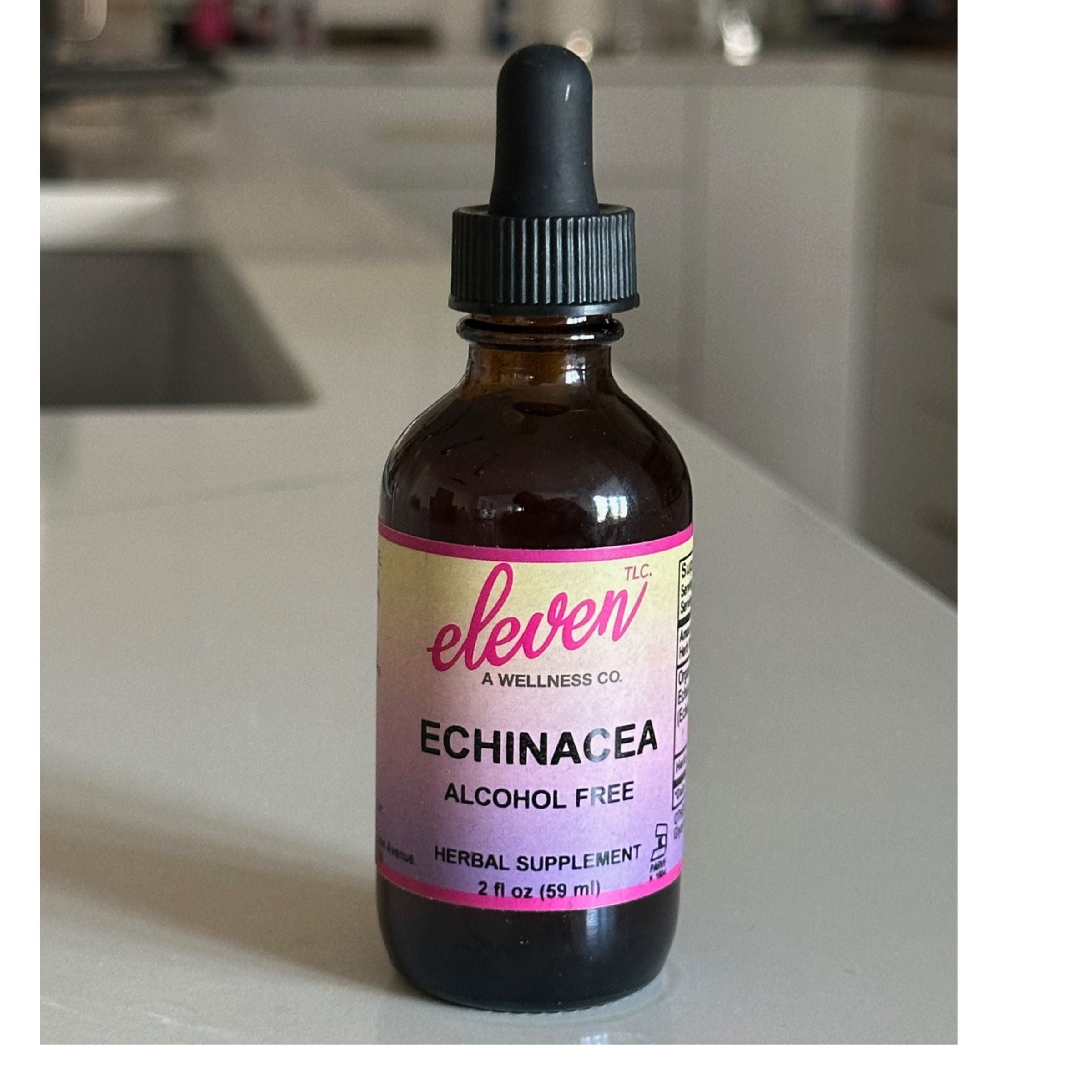 Eleven TLC Echinacea Root Liquid Extract | Alcohol-Free 2 oz