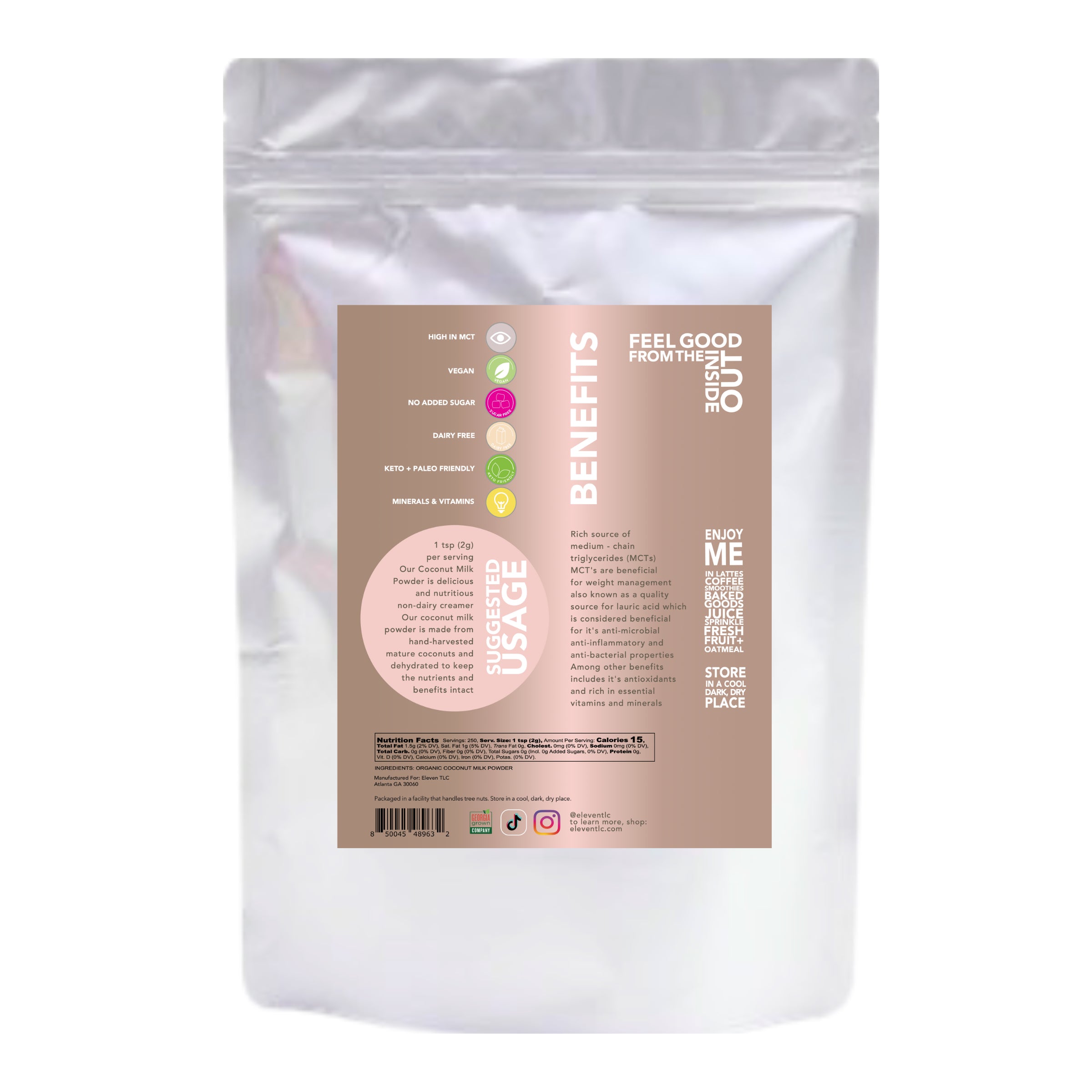 Organic Coconut Milk Powder