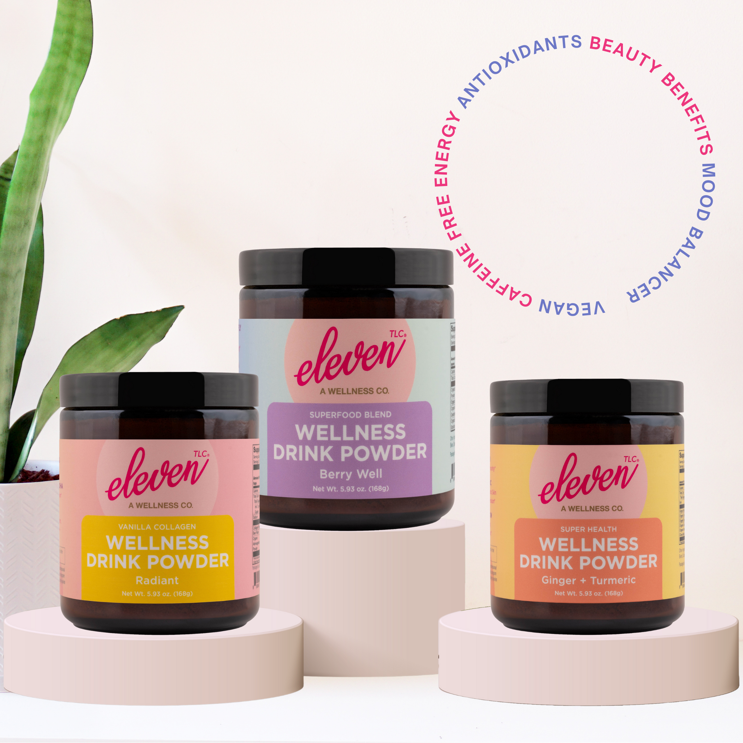 Triple Pleasure Wellness Drink Mix: Caffeine-Free Drink Bundle