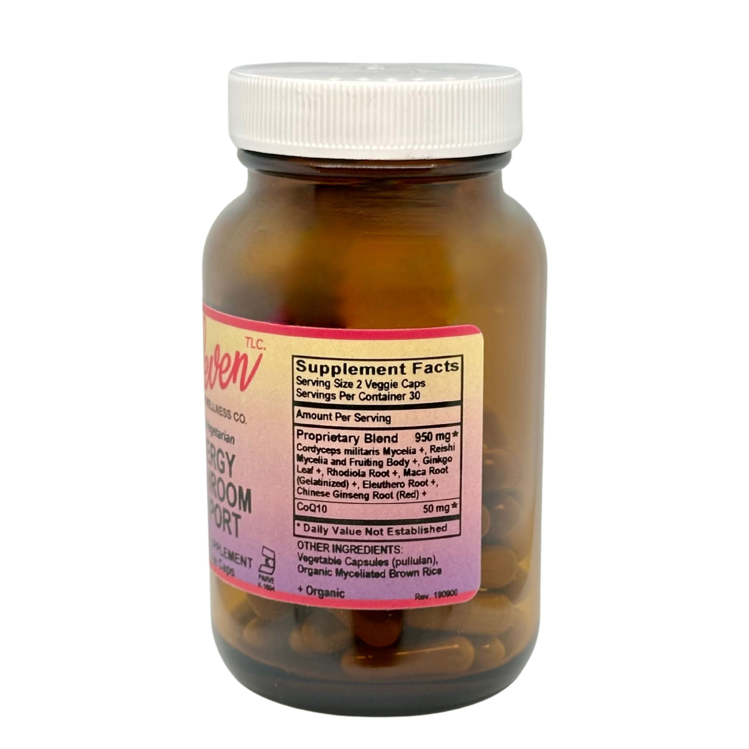 Energy Mushroom Support | 60 Capsules