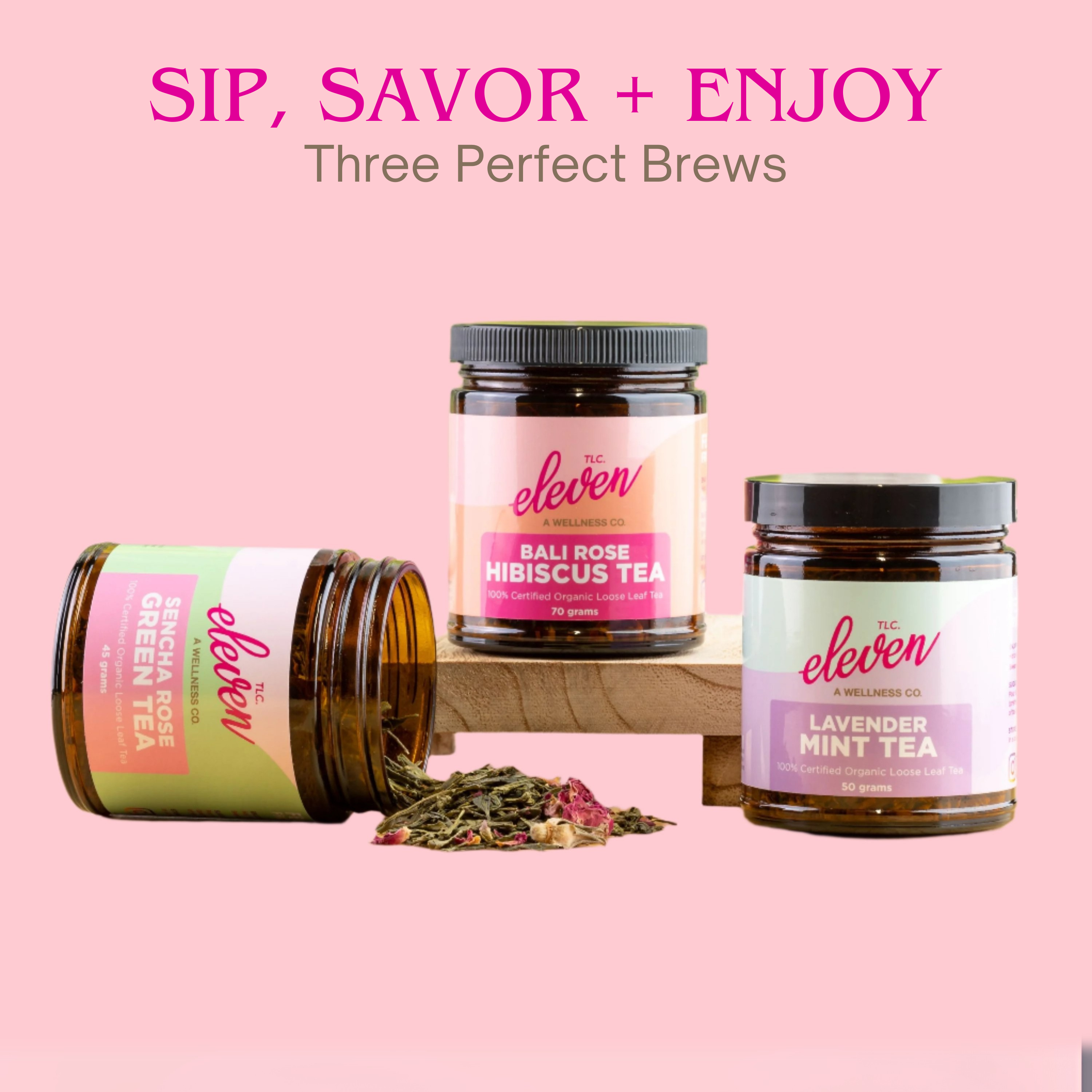 Lavender Mint Organic Loose Leaf Tea | Relaxing, Soothing + Refreshing Blend