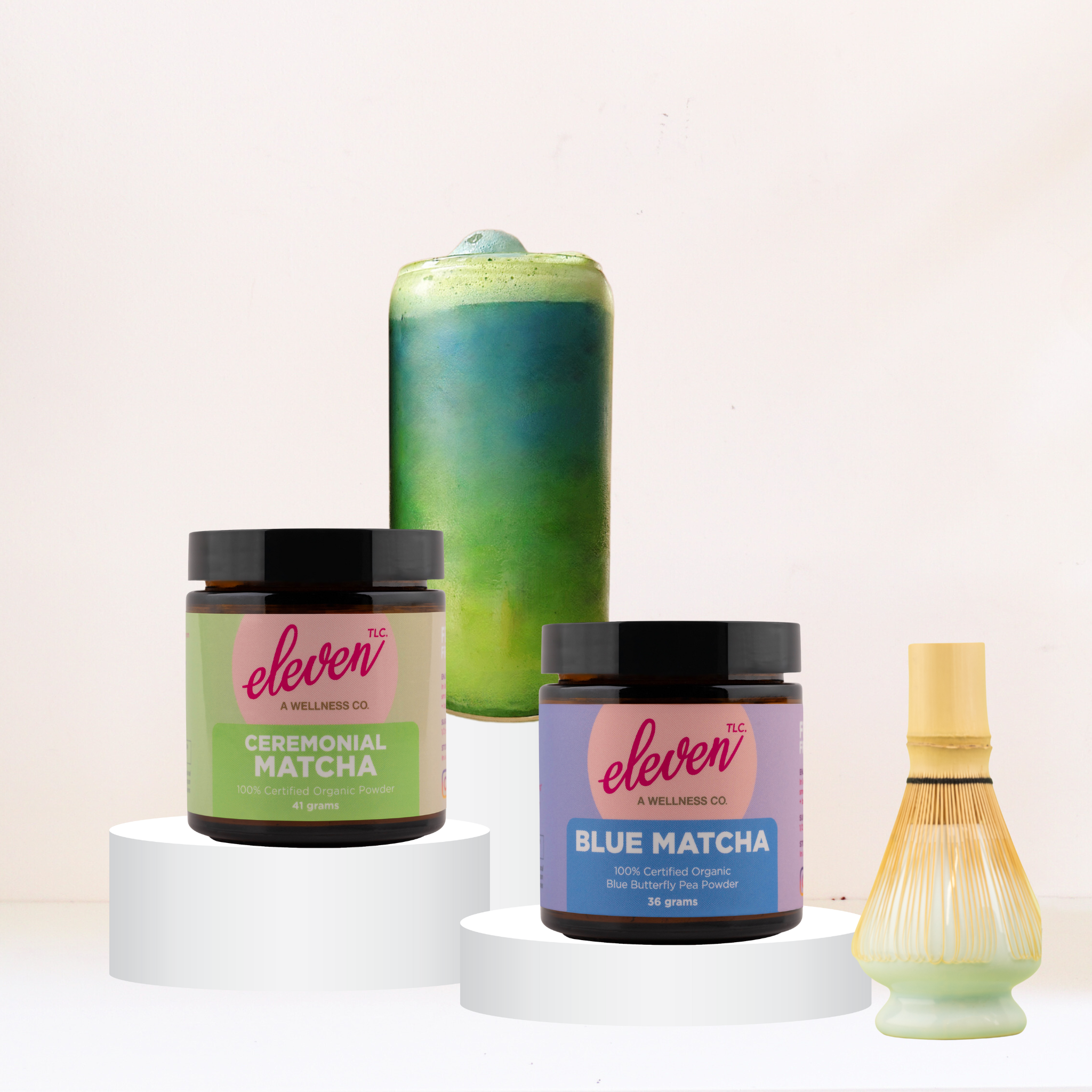 Premium Organic Ceremonial Japanese Matcha + Blue Matcha | Bundle