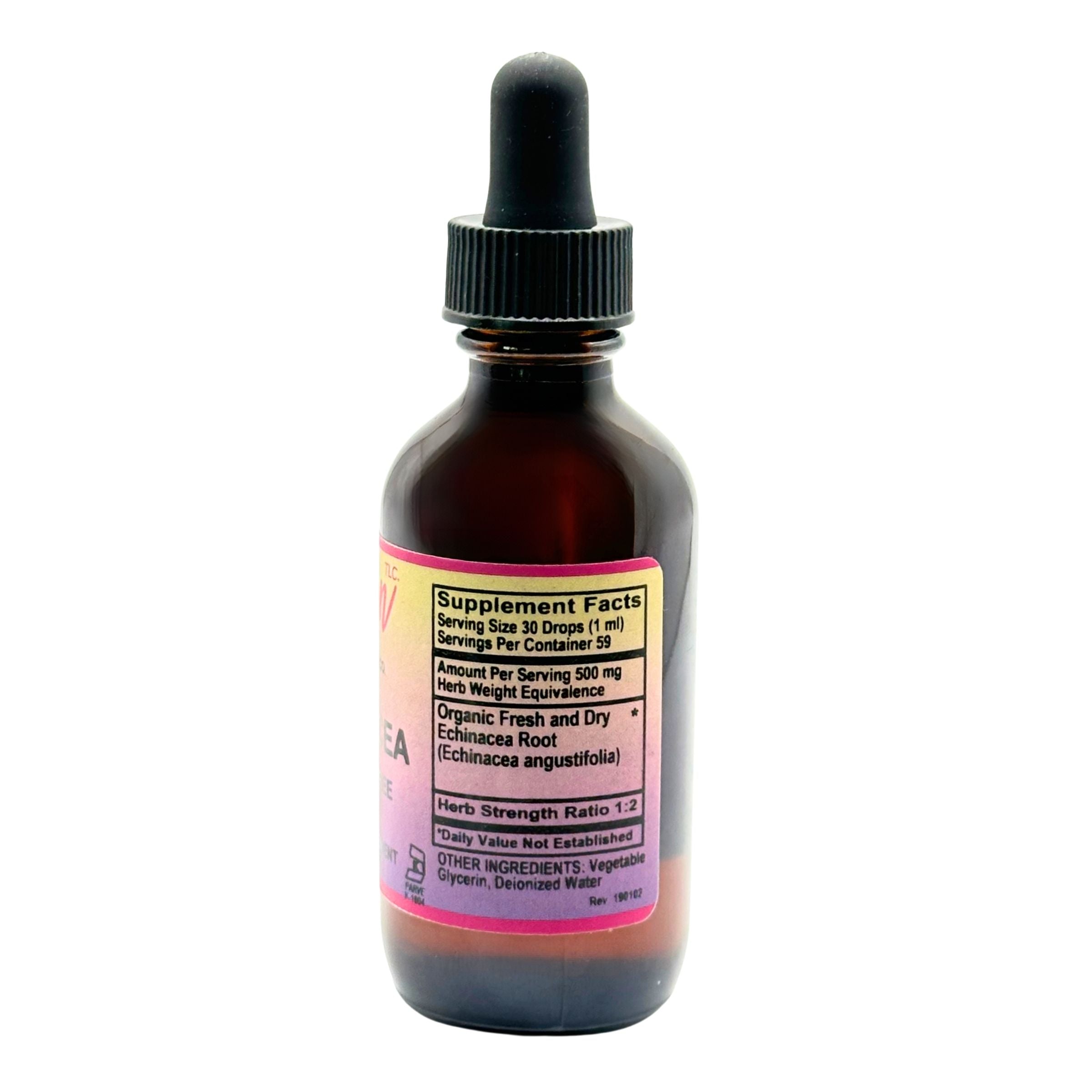 Eleven TLC Echinacea Root Liquid Extract | Alcohol-Free 2 oz