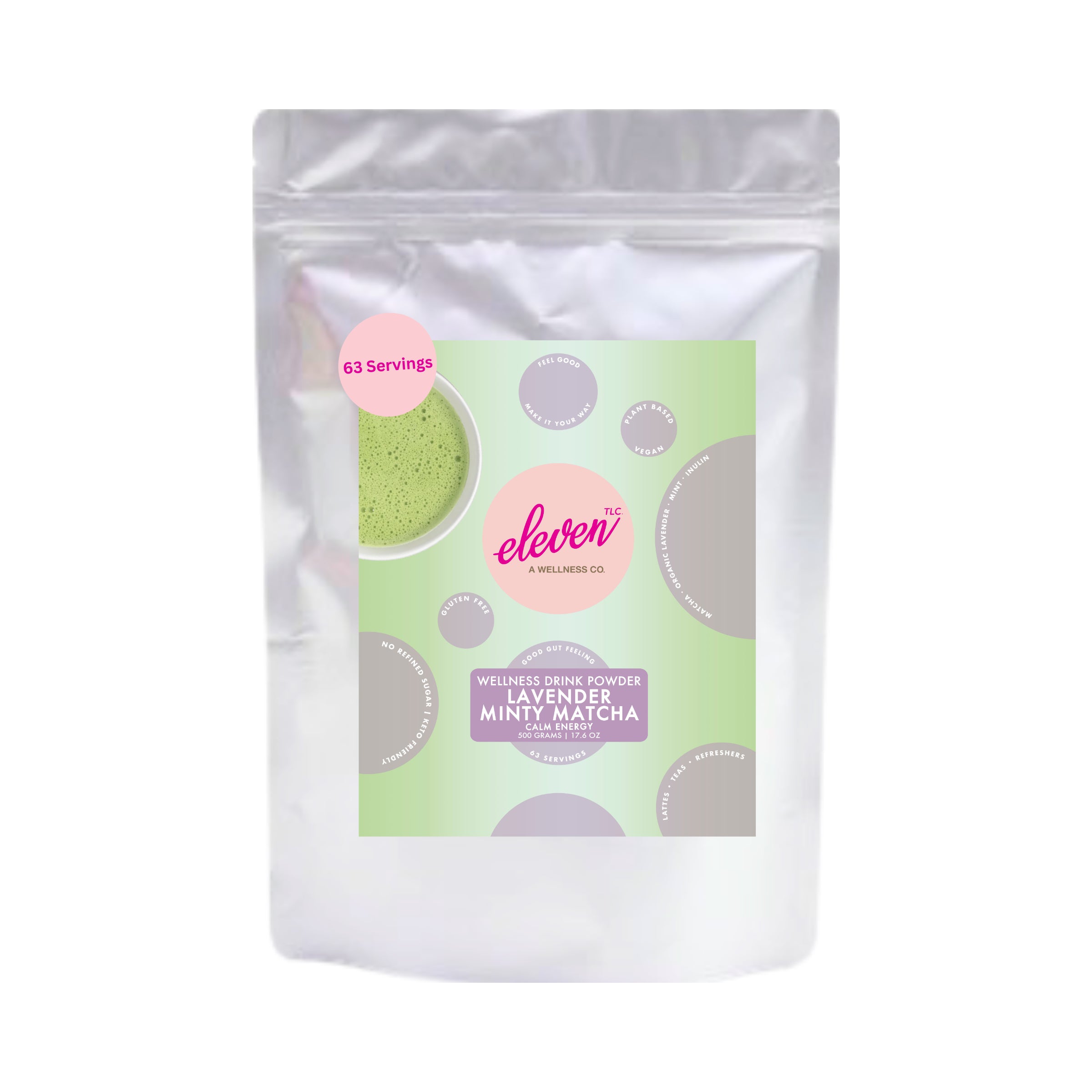 Lavender Mint Matcha | Organic Japanese Matcha Drink Mix for Energy & Calm