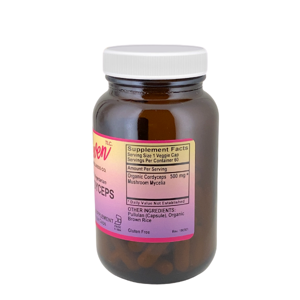 Cordyceps Organic Mushroom Capsules: Energy + Performance