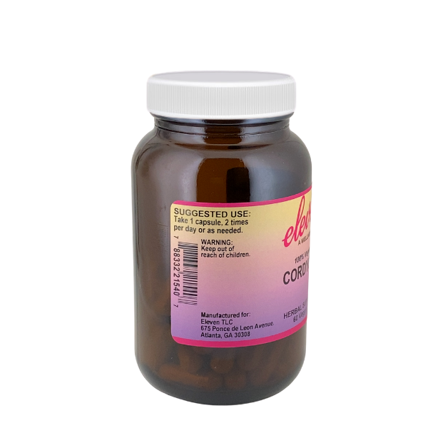 Cordyceps Organic Mushroom Capsules: Energy + Performance