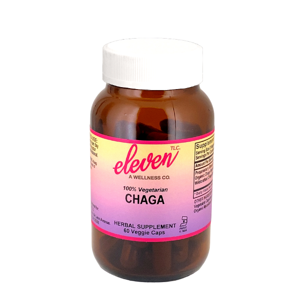 Chaga Organic Mushroom Capsules | Vegan Capsules |60 Count