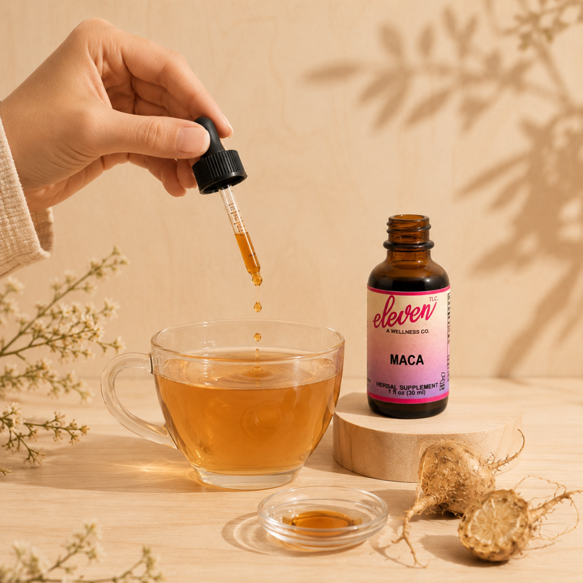 Organic Maca Root Tincture | Herbal Supplement | Eleven TLC