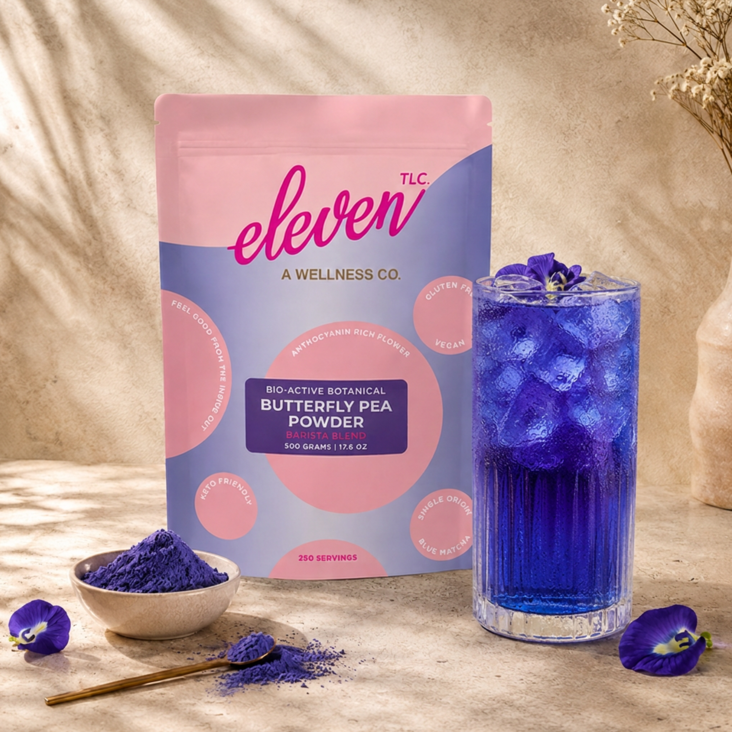 Butterfly Pea Flower Powder | Blue Matcha | 500g Bulk Foodservice