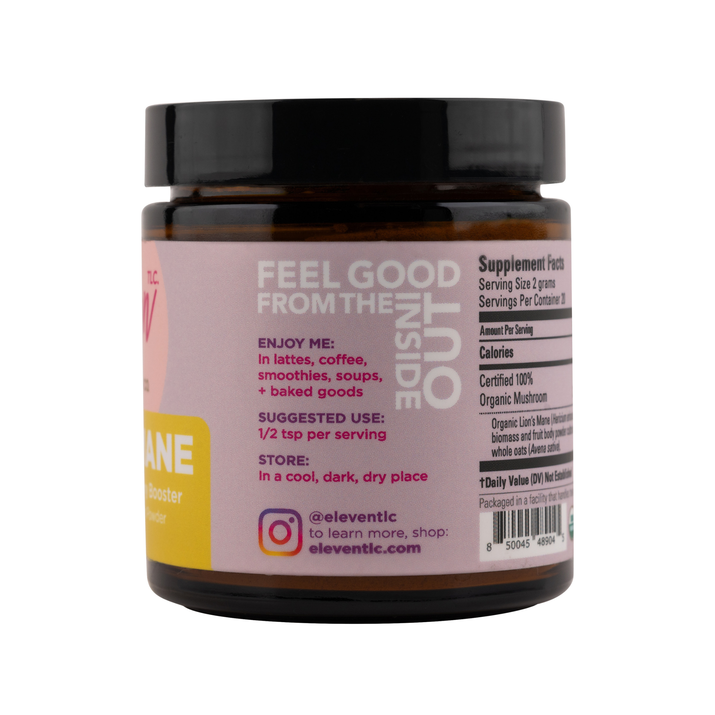 Organic Lion's Mane Mushroom Powder