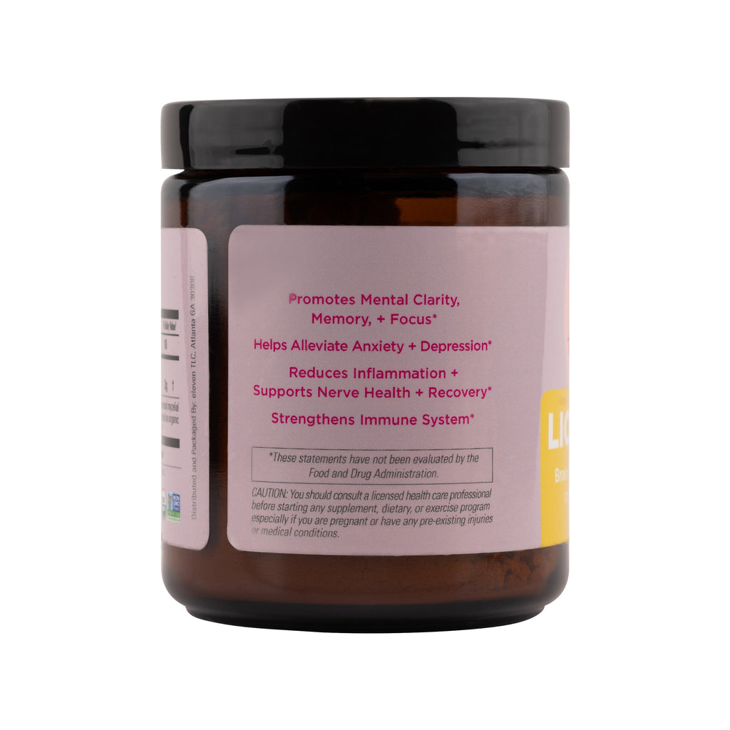 Organic Lion's Mane Mushroom Powder | Focus & Clarity