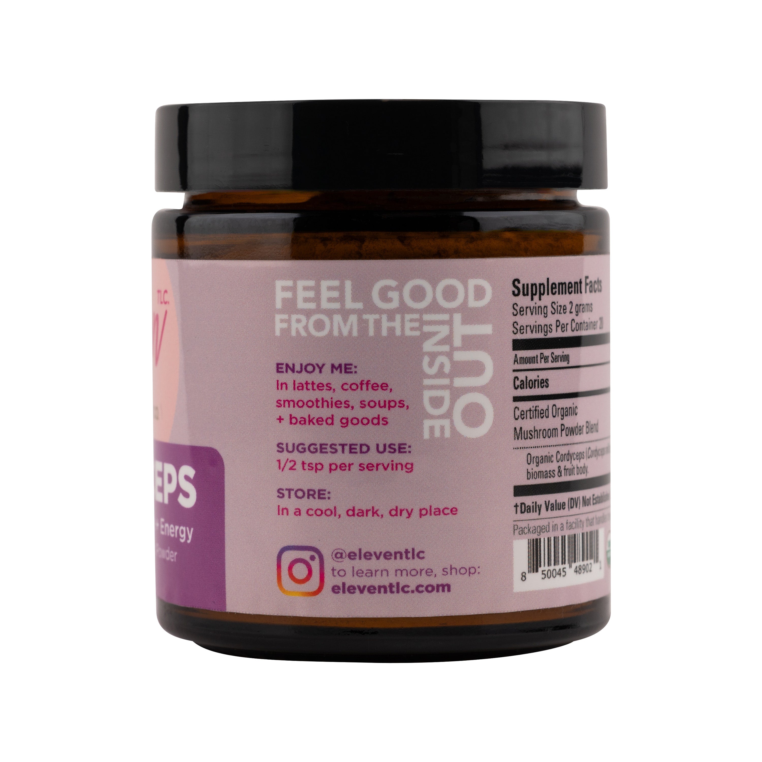Organic Cordyceps Mushroom Powder | Energy & Stamina