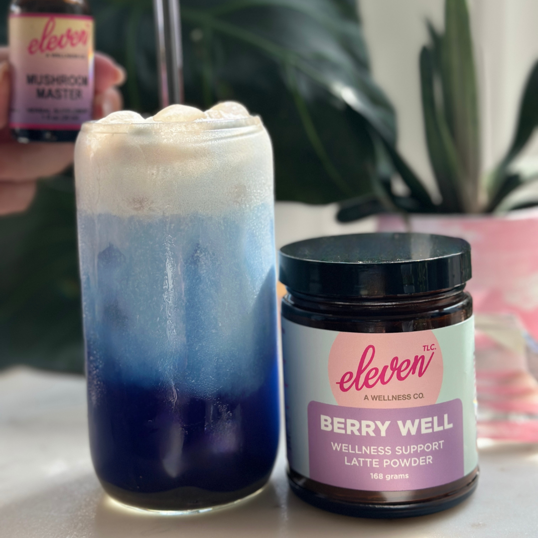 Berry Well (500 G)| Blue Spirulina Superfood Drink Mix Powder | 62 Servings