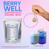 Berry Well (500 G)| Blue Spirulina Superfood Drink Mix Powder | 62 Servings