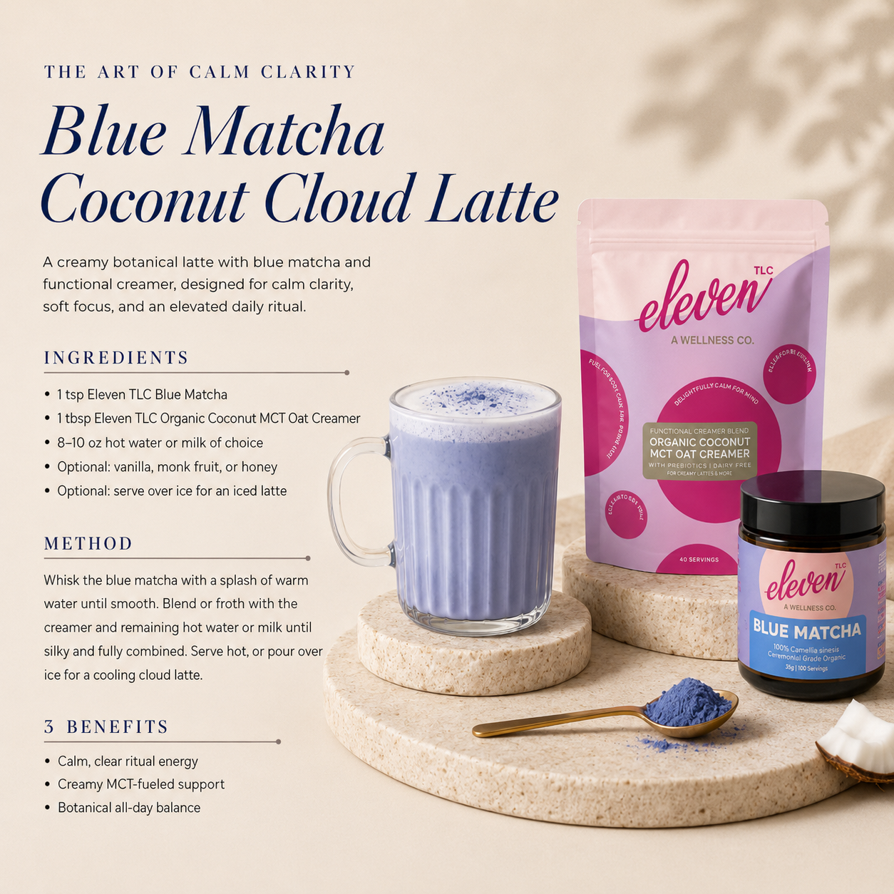 Organic Coconut MCT Oat Superfood Creamer | Sugar Free