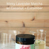 Lavender Minty Matcha (500g) | Mood Boosting Wellness  Drink Mix  |  62 servings