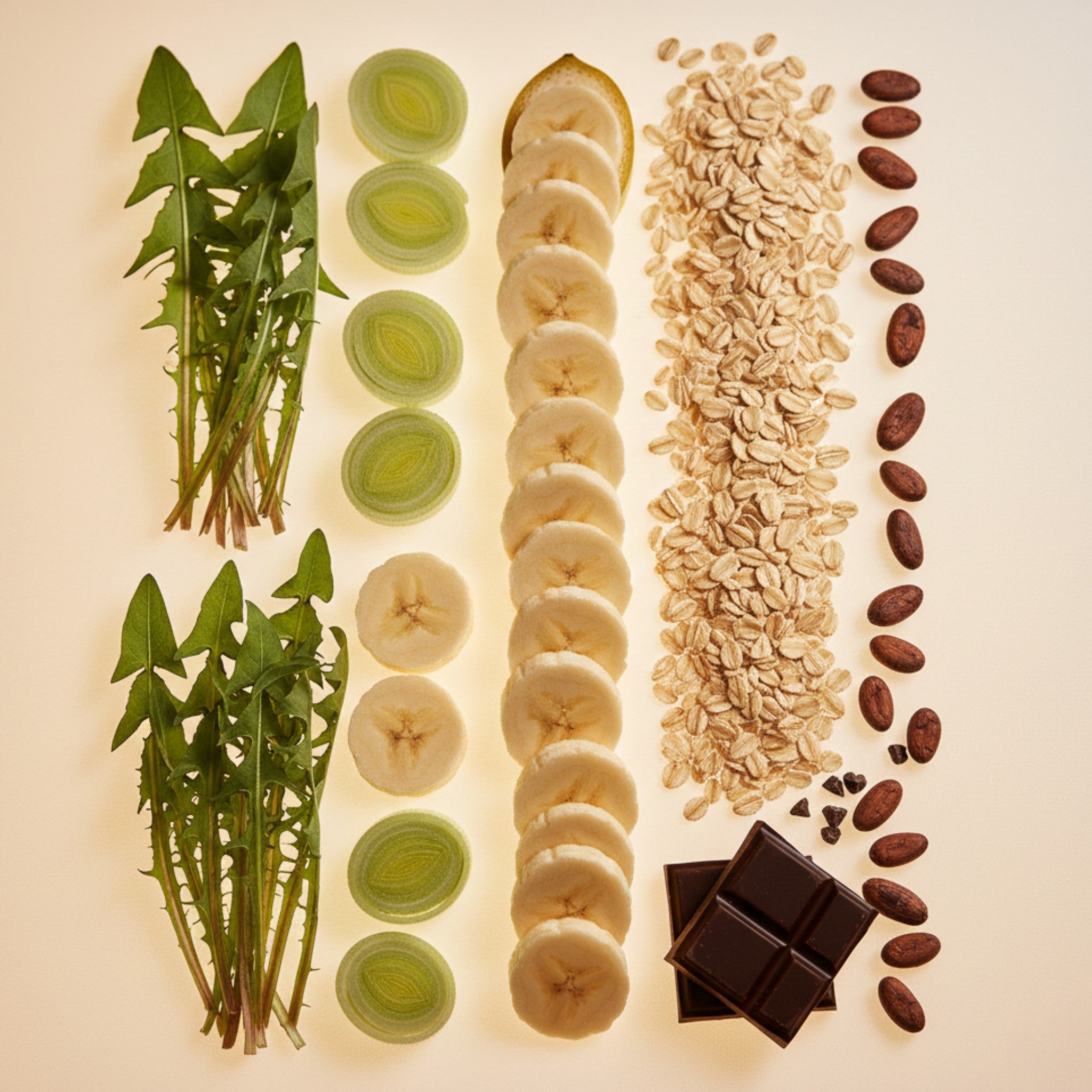 Prebiotic fiber sources, Verdant Daily ingredient