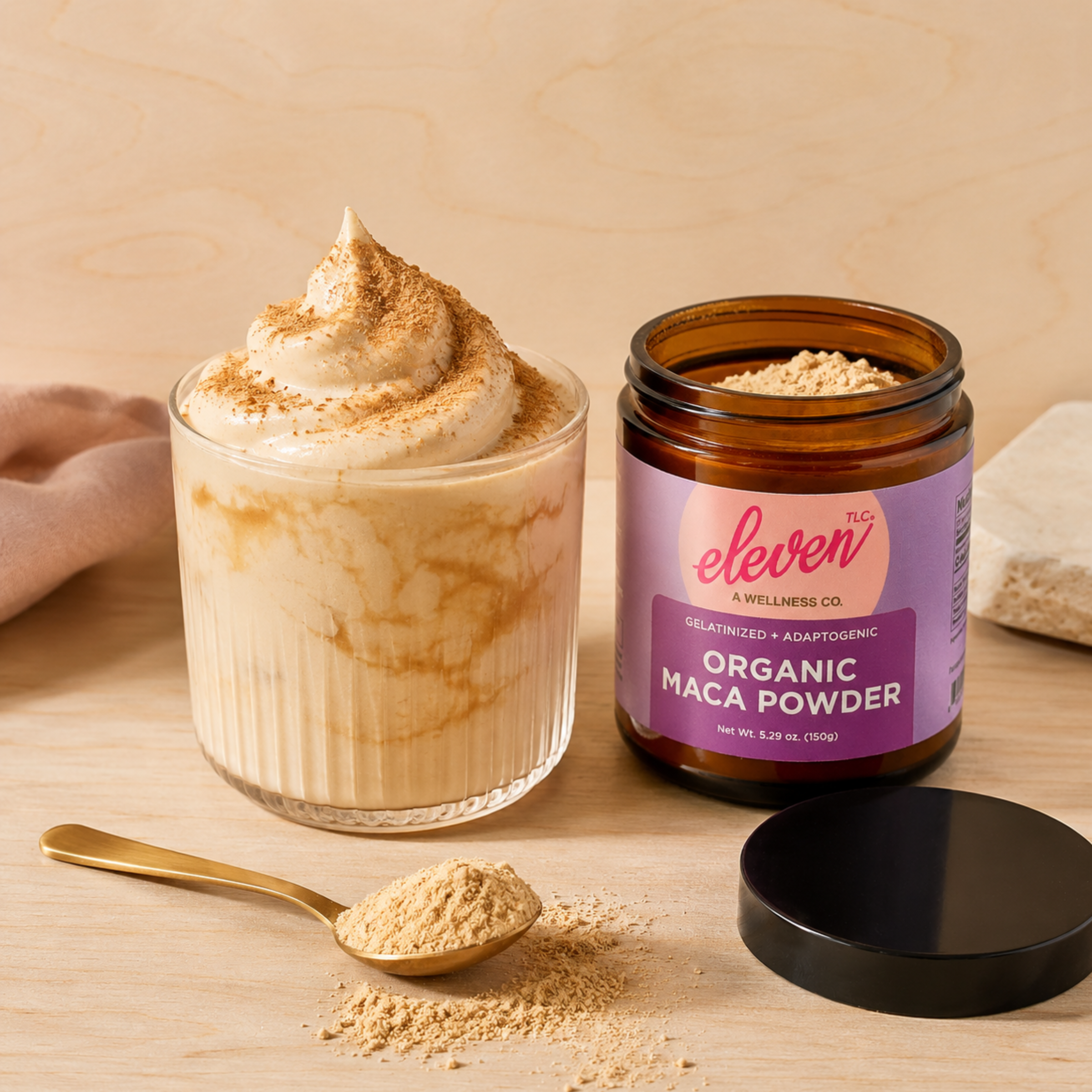 Organic Gelatinized Maca Root Powder | Eleven TLC