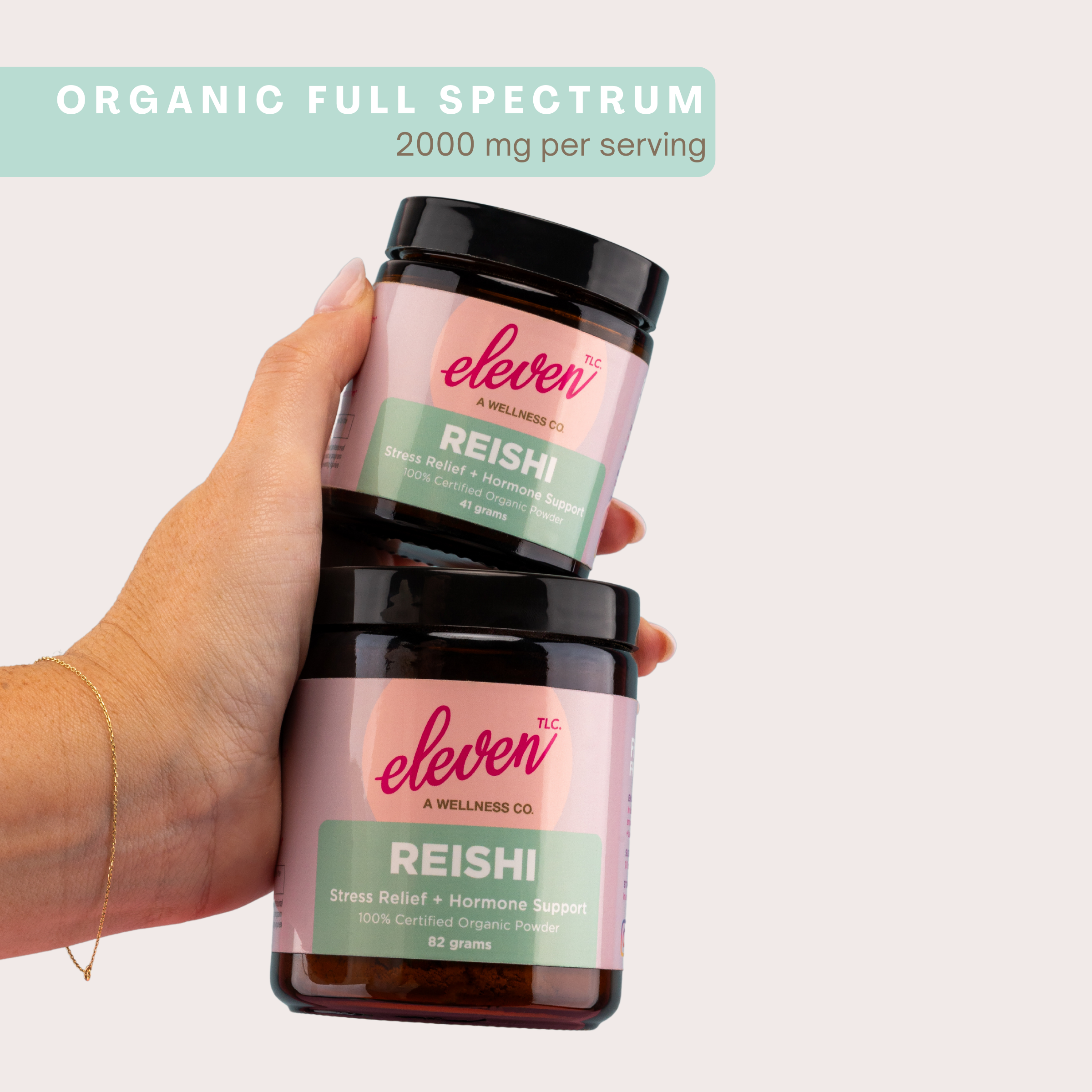 Reishi Organic Mushroom Superfood Powder | Full-Spectrum Adaptogen