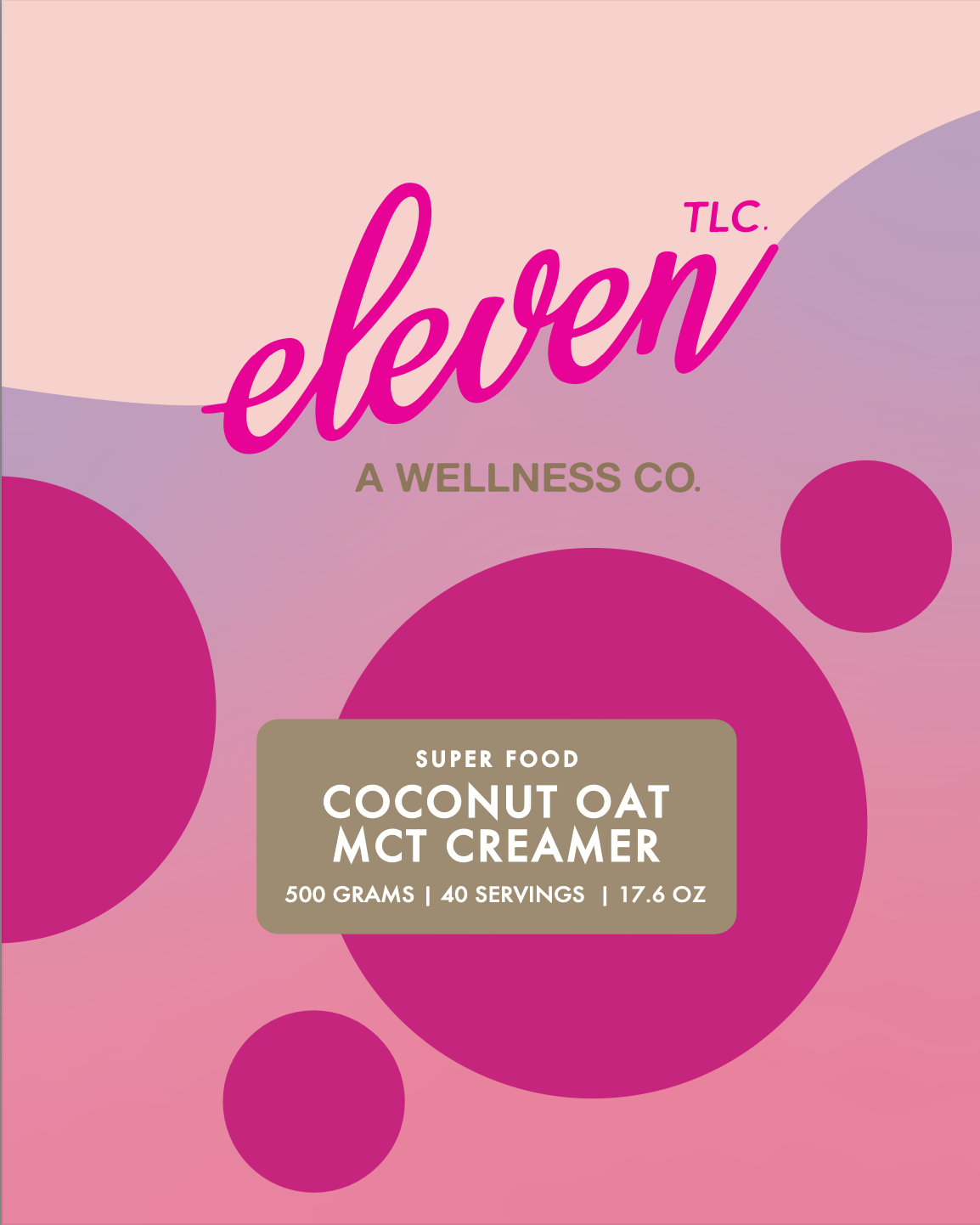 Organic Coconut Oat MCT Creamer