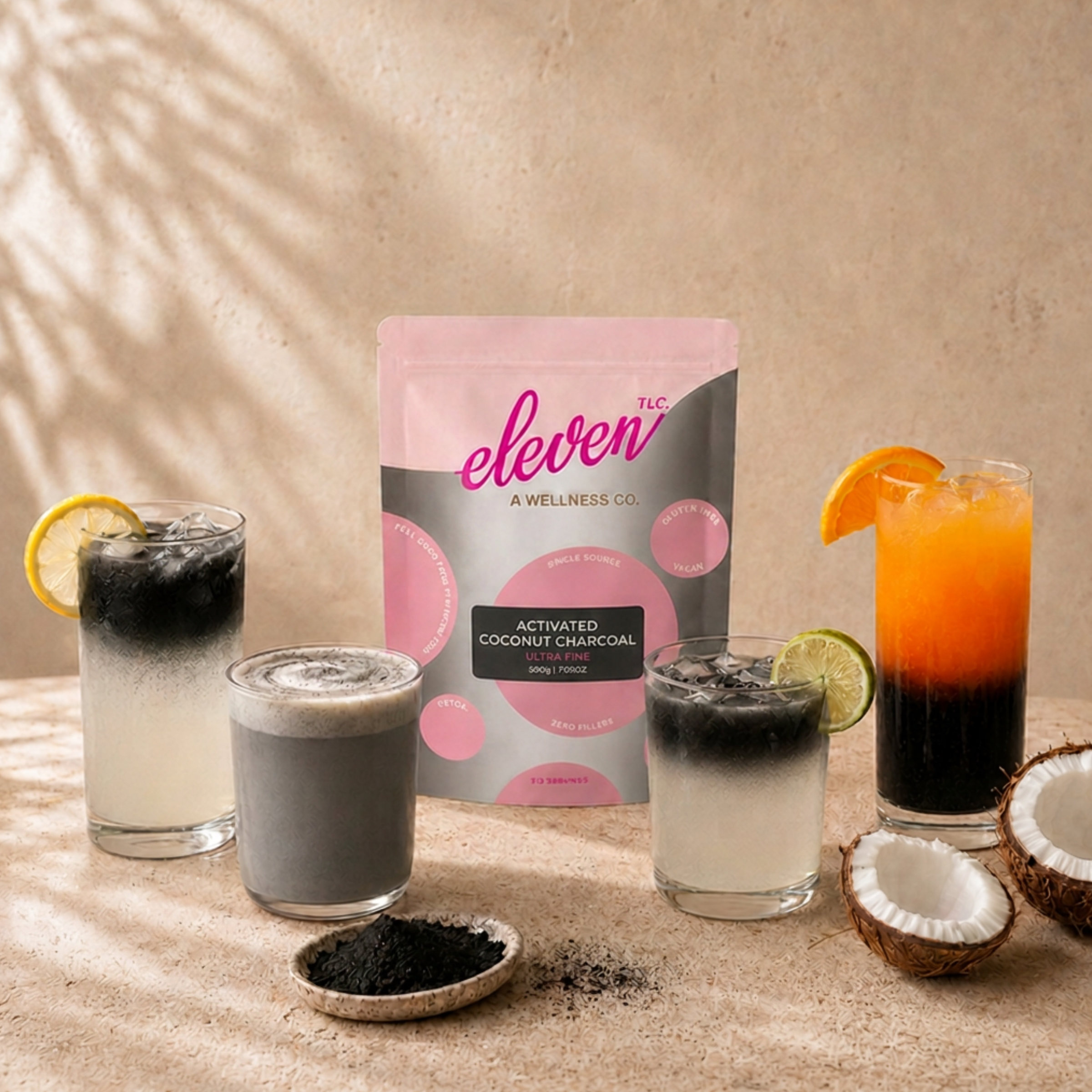 Activated Coconut Charcoal Powder | 312 Servings | Bulk Foodservice Grade