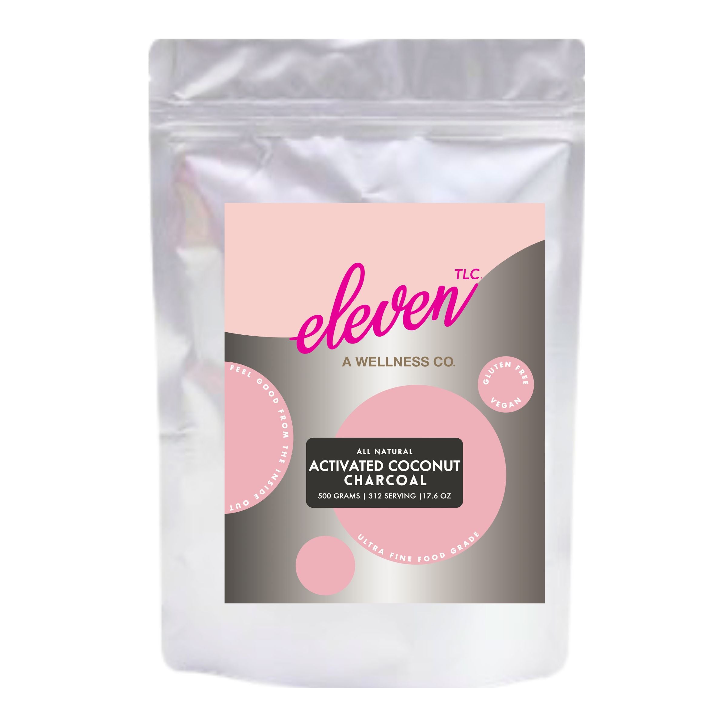 Activated Coconut Charcoal Powder for Detox, Skincare, & Oral Care – Food Grade