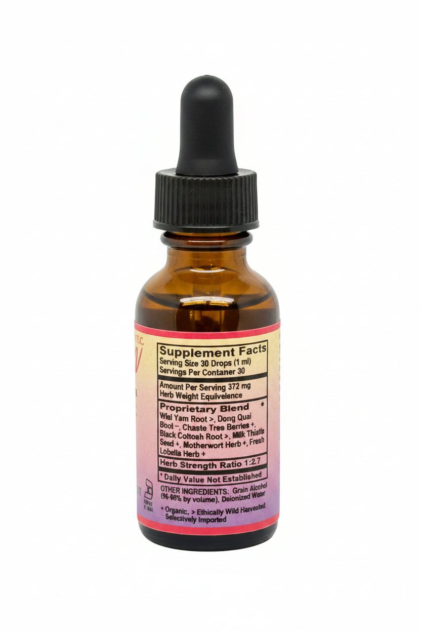 Fem-Silver Tincture | Menopause & Hormone Support | 1 oz