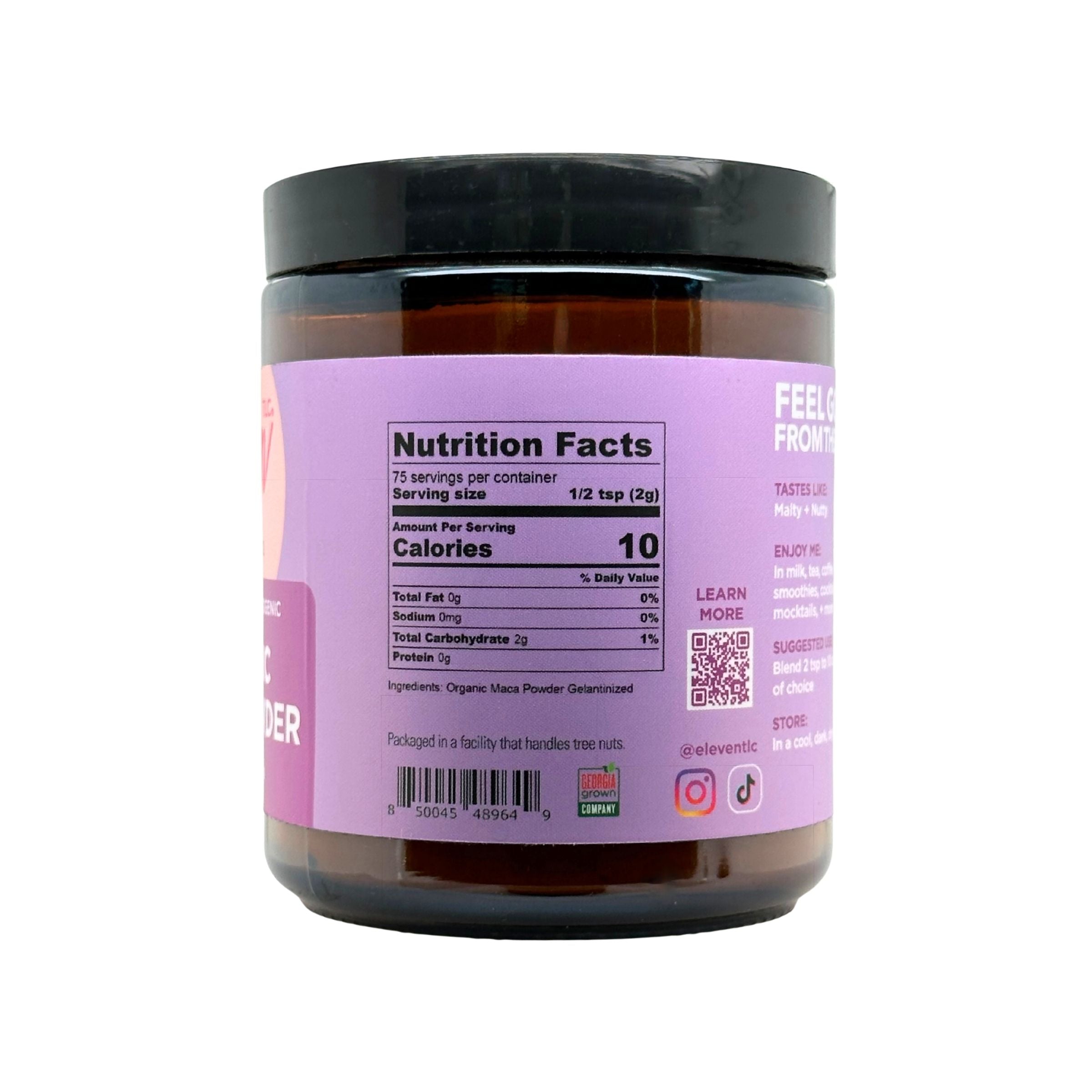 Gelatinized Organic Maca Root Powder | Energy, Hormone, and Wellness Booster | Superfood